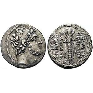  Seleukid Kingdom, Demetrios III, c. 96   87 B.C.; Silver 