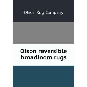  Olson reversible broadloom rugs Olson Rug Company Books