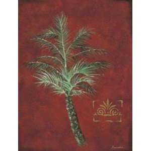  Crimson Palm I Ruth Franks. 11.00 inches by 14.00 inches 