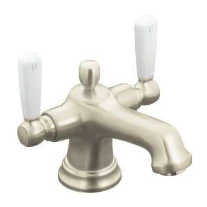  Kohler Bancroft Monoblock Brushed Bronze 4 Faucet