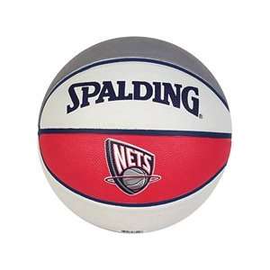    Spalding New Jersey Nets Rubber Team Ball