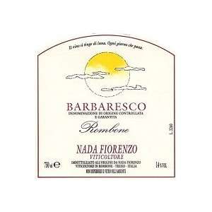  Nada Fiorenzo Barbaresco Rombone 2007 750ML Grocery 