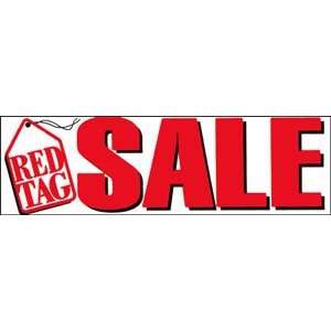  Red Tag Sale Banner 3 x 10