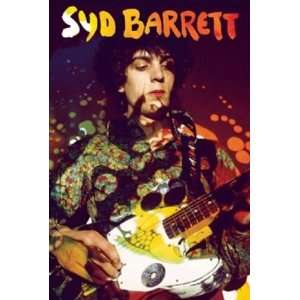 Pink Floyd Syd Barrett Guitar Rock Music Poster 24 x 36 inches  
