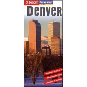    Insight Guides 582622 Denver Insight Flexi Map