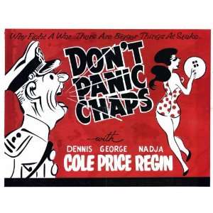 Dont Panic Chaps Movie Poster (11 x 14 Inches   28cm x 36cm) (1960 