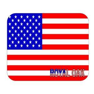  US Flag   Royal Oak, Michigan (MI) Mouse Pad Everything 