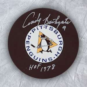  Andy Bathgate Pittsburgh Penguins Autographed/Hand Signed 