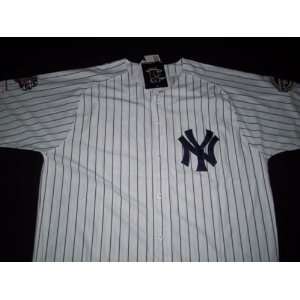  Derek Jeter Majestic Home White New York Yankees Jersey 