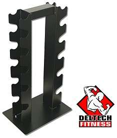 DF5100 6 Pair Vertical Dumbbell Rack by Deltech Fitness  