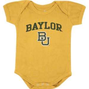  Baylor Bears Newborn/Infant Gold Big Fan Creeper Sports 