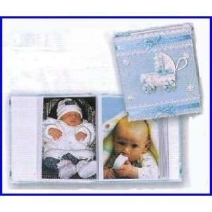 New Baby Photo Album. Holds 100 6 x 4 Photo. 9 x 8.5. Blue for a 
