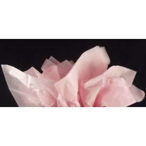  40 Sheets of Tissue Paper, 20 x 24, Light Pink 