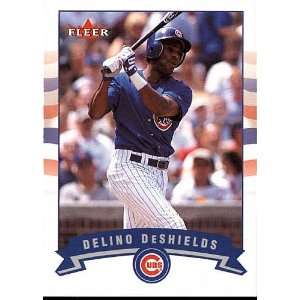  2002 Fleer Delino Deshields # 373