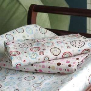    Caden Lane PiCPC Pink Changing Pad Cover Design Pink Dot Baby