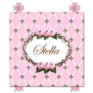  Bella Cottage Roses Name Plaque