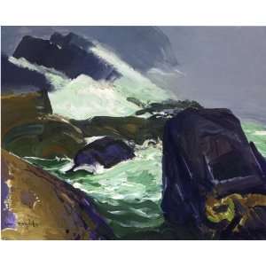   George Wesley Bellows   24 x 20 inches   Rock Bound
