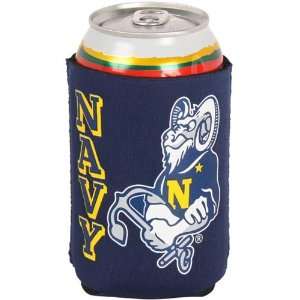  NCAA Navy Midshipmen Collapsible Koozie   Navy Blue