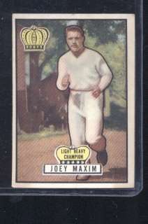 1951 TOPPS RINGSIDE #8 JOEY MAXIM EX (ST) 3721  