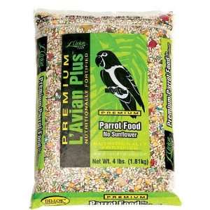  LAvian Plus Parrot Food No Sunflower Seed 4 Lb Pet 