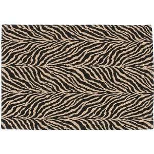  Windham Weavers Black & Beige Zebra Placemat Kitchen 