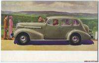 Original 1936 LASALLE Automobile Postcard  