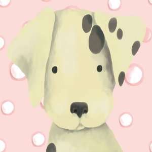  Oopsy daisy Radley the Dalmatian Pink Wall Art 21x21