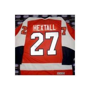 Ron Hextall autographed Hockey Jersey (Philadelphia Flyers) Orange