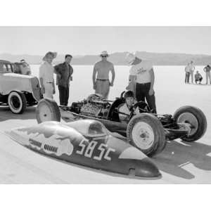  Vintage Belly Tank Lakester at Bonneville Photographic 