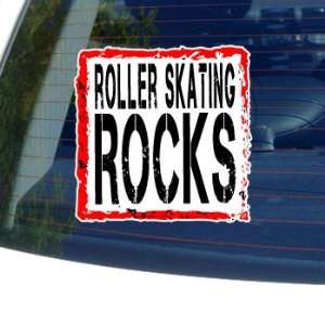  Roller Skating Rocks   Window Bumper Laptop Sticker 