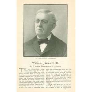  1905 William James Rolfe Author Editor 