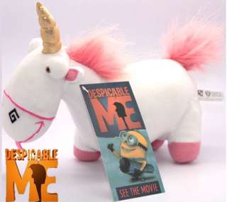 Despicable Me Minions Plush Toy Fluffy Unicorn Doll  