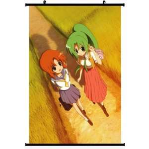 Higurashi When They Cry Anime Wall Scroll Poster Rena Ryugu & Mion 