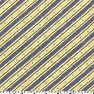  45 Wide Moda Crazy Eight Bias Stripe Navy Fabric By The 
