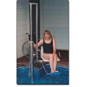  Aquatic Access Pool Lift with 180 Rotation Patio, Lawn 