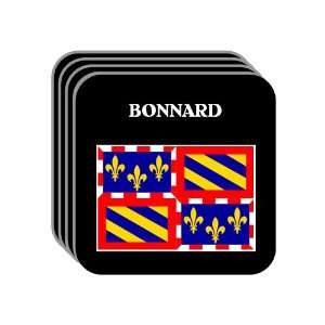  Bourgogne (Burgundy)   BONNARD Set of 4 Mini Mousepad 