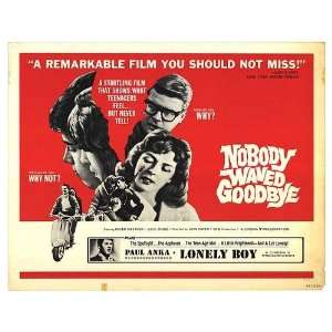  Nobody Waved Goodbye Original Movie Poster, 28 x 22 