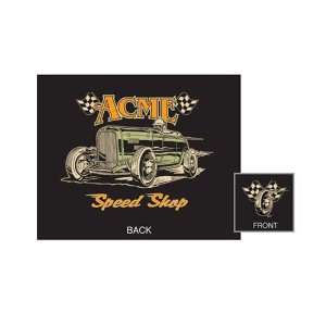  Acme Speed Shop T Shirt (Black)   X Large Toys & Games
