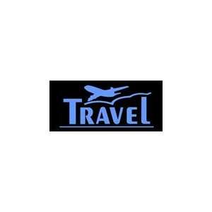  Travel Simulated Neon Sign 12 x 27