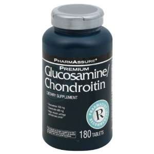 com PharmAssure Glucosamine/Chondroitin, Premium, Tablets 180 tablets 