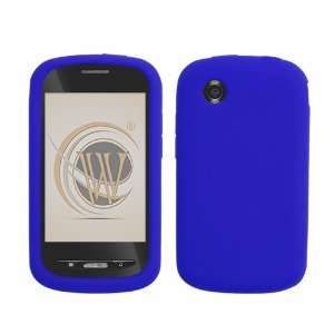  Blue Silicone Skin Soft Phone Cover for AT&T ZTE Avail 