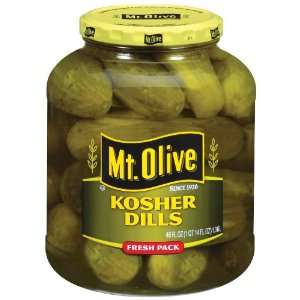 Mt Olive Kosher Dills 46oz 2 Pack Grocery & Gourmet Food