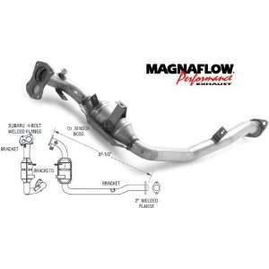 MagnaFlow Direct Fit Catalytic Converters   83 84 Subaru Brat 1.8L H4