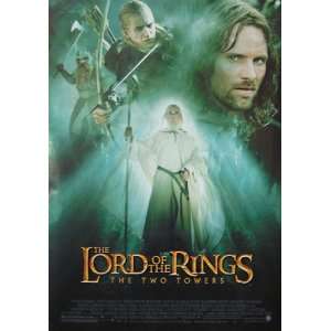  The Lord Of The Rings   The Two Towers   New Movie Poster 