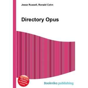  Directory Opus Ronald Cohn Jesse Russell Books