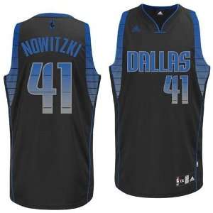  Dallas Mavericks Dirk Nowitzki #41 Vibe Jersey (Black 