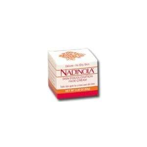  Nadinola Skin Discoloration Fade Cream Oily   2.25 Oz 