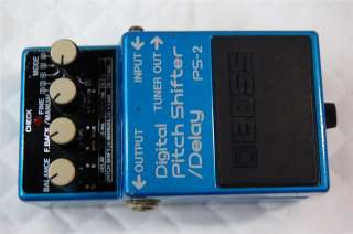   PS 2 Digital Pitch Shifter Delay / made in Japan Guitar Effects Pedal
