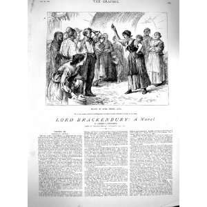  1880 Illustration Lord Brackenbury Luke Fildes Story