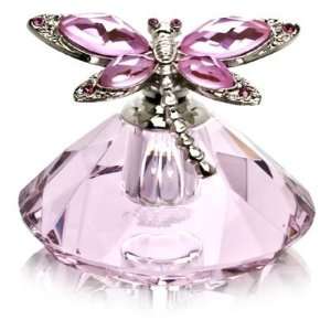 Perfume Bottle (Pink Butterfly with Pink Rhinestones) Model No. PB 893 